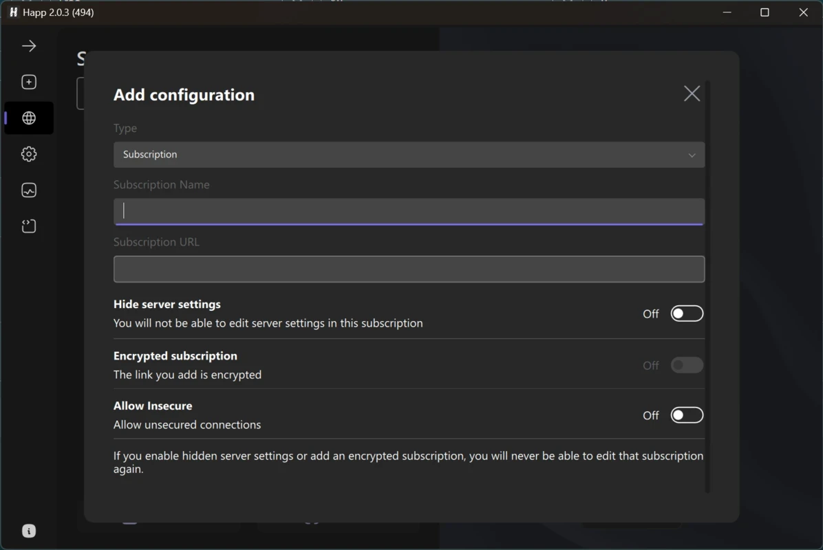 Happ — screenshot 2